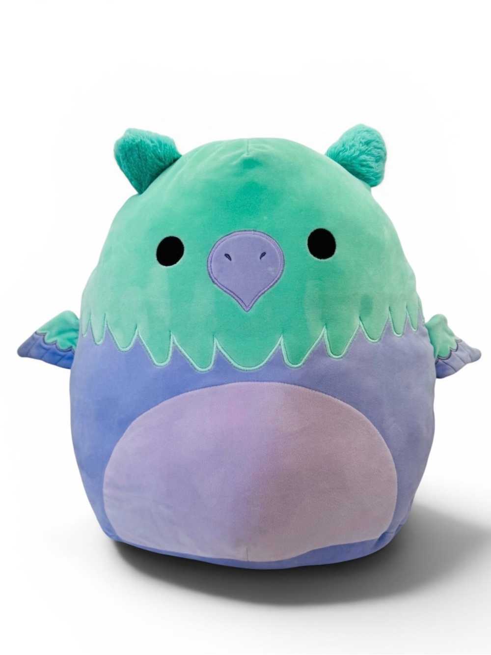 Original Squishmallows 16” Minerva, Teal And Purple Griffin Plush Jazwares‎ 2023